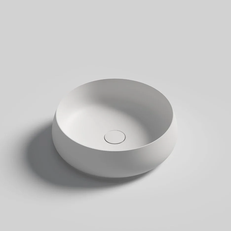 Round Artificial Stone Above Counter Basin MN-9001