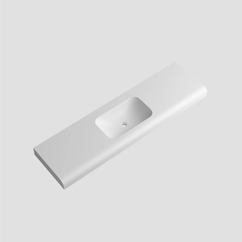 Custom Shallow Integrated Vanity Basin MW-1009