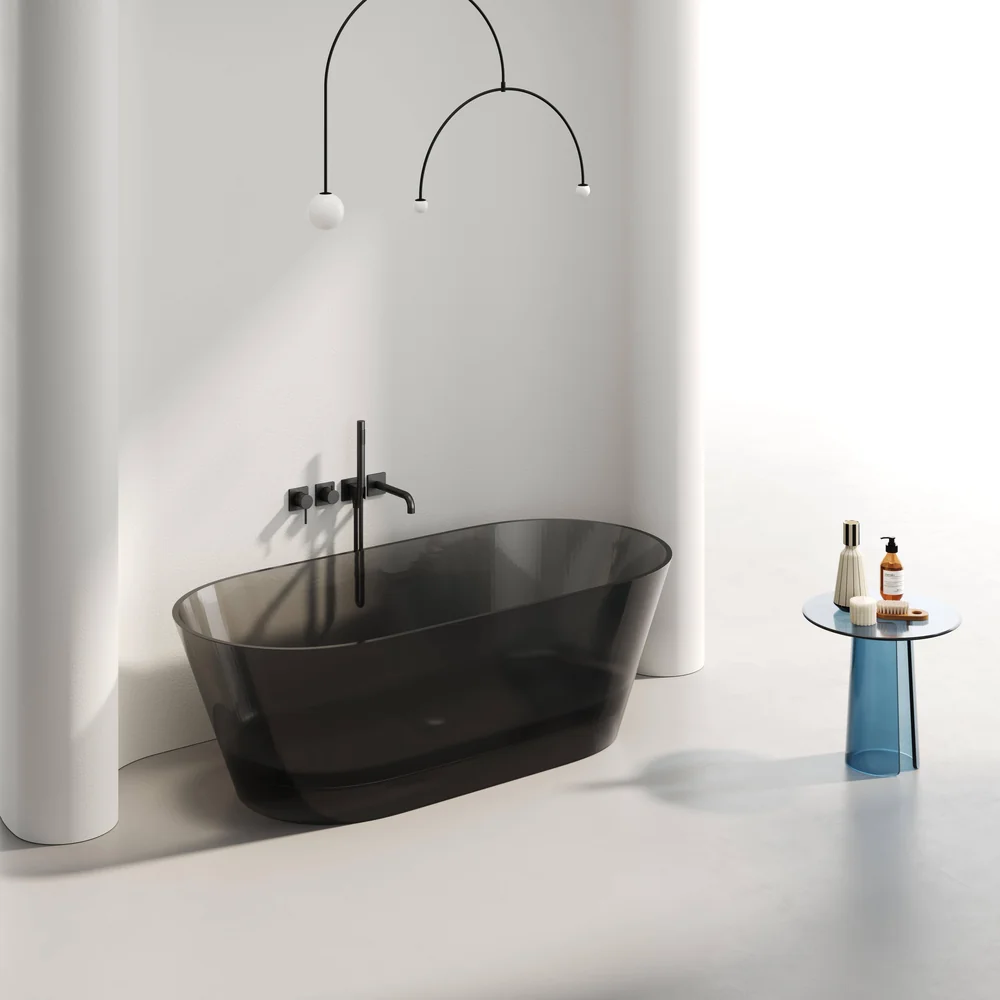 Transparent Resin Bathtub MT-4012