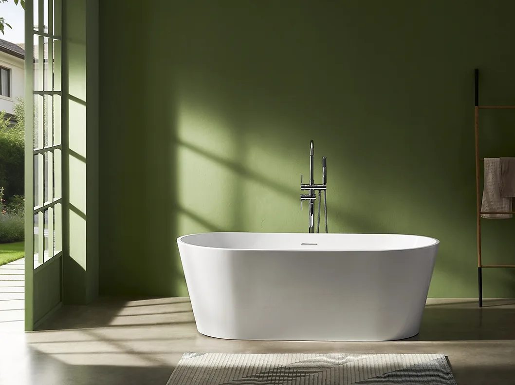 Oval Acrylic Freestanding Bathtub MC-8006