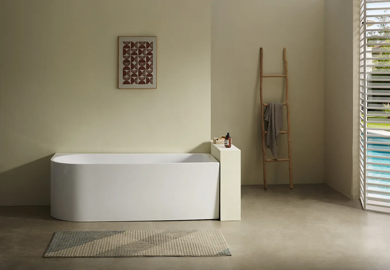 Corner Acrylic Bathtub MC-8016L/R